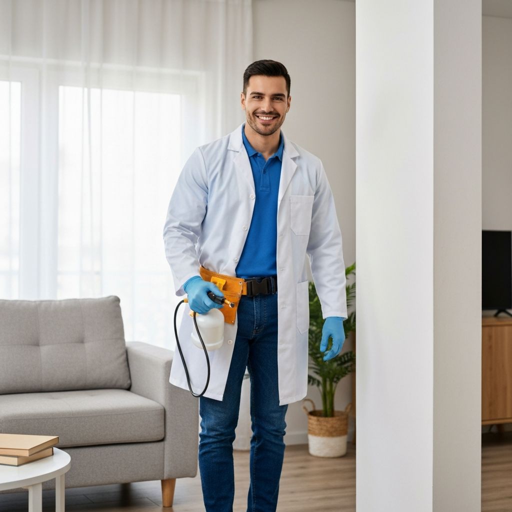 Professional pest control service